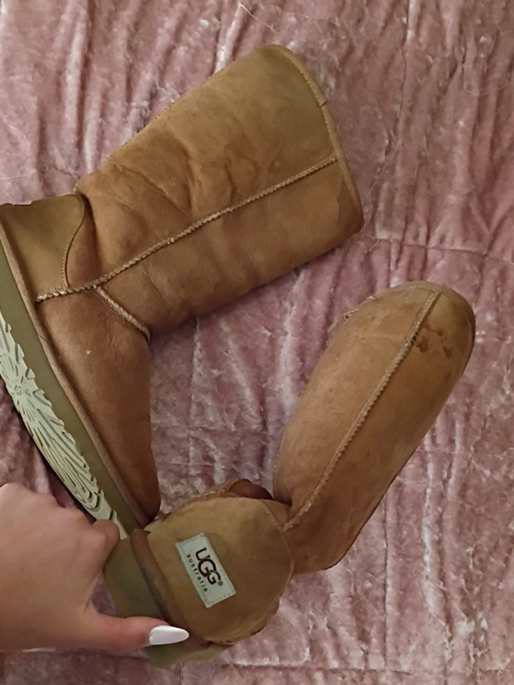 UGG Women's Classic Short Boots in Chestnut